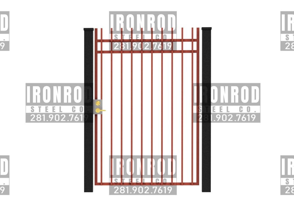 Square Walkthrough Gate Extended Picket