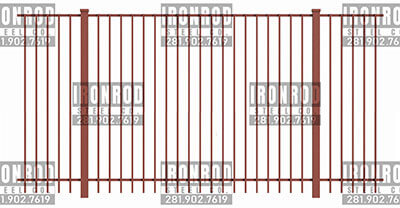 2-Rail Overlay Flush Top/Extended Bottom