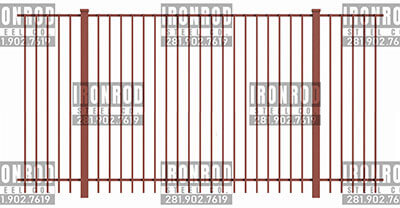 2-Rail Overlay Flush Top/Extended Bottom