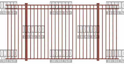 3-Rail Overlay Flush Top/Flush Bottom