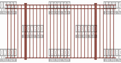 3-Rail Overlay Flush Top/Flush Bottom