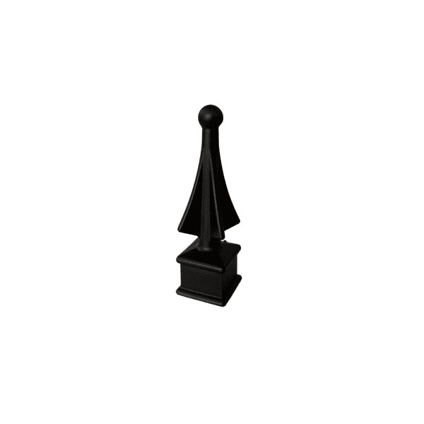 Finial Plastic; Ballpoint; 3_4__