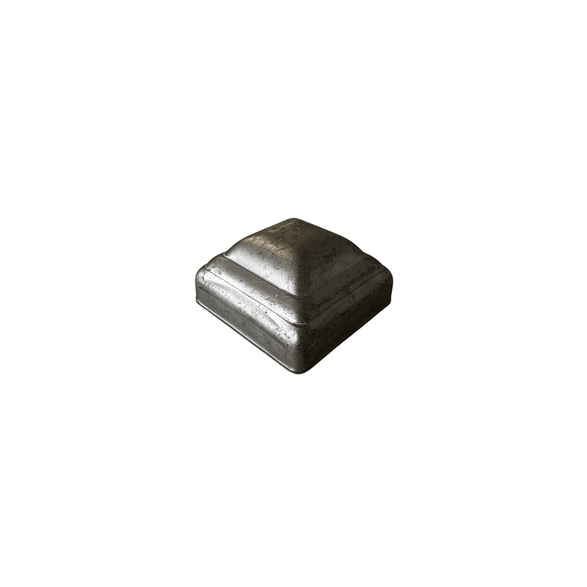 Post Cap Pressed Steel 1 1_2_