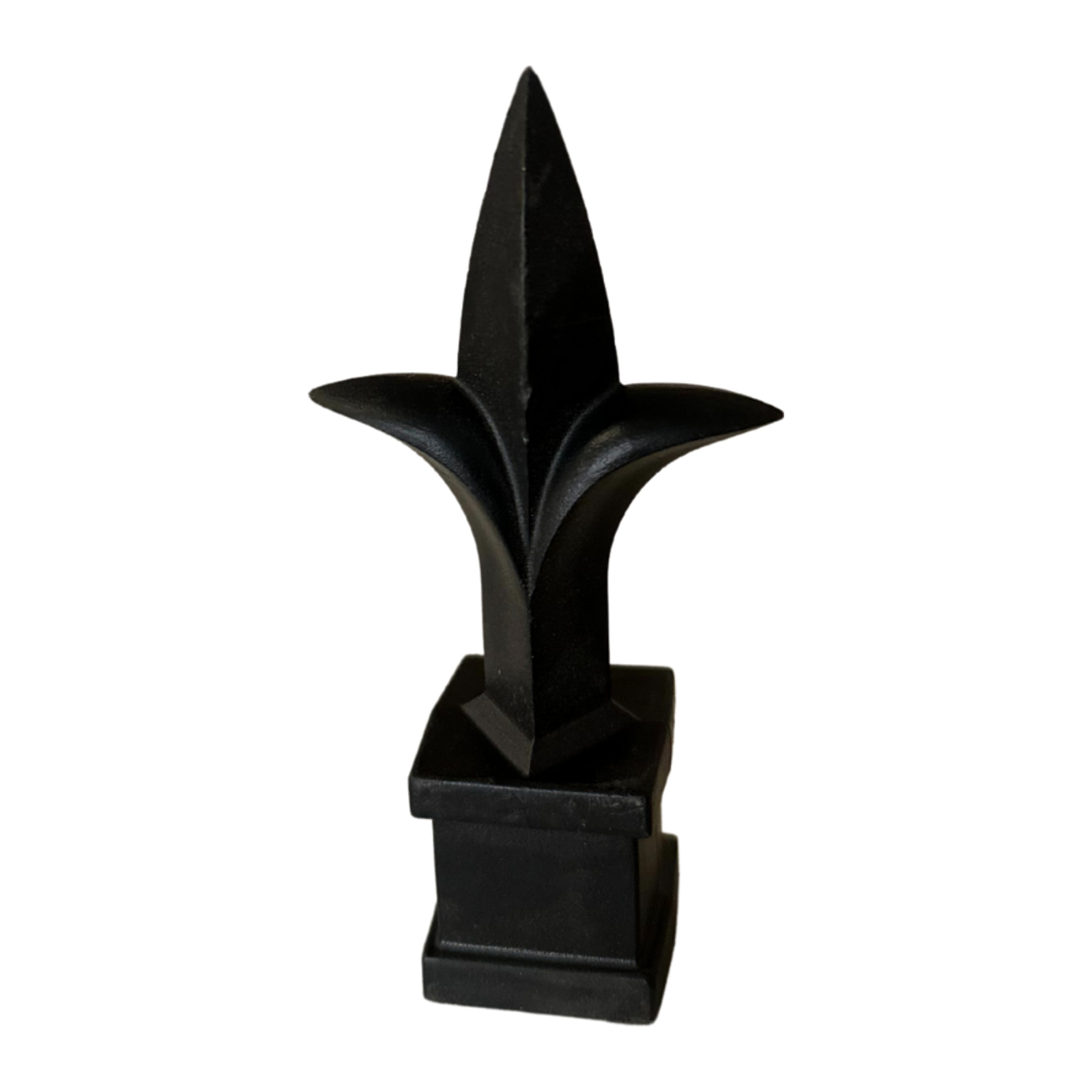 Finial 3-Point Cast Iron, fence and gate hardware from Ironrod Steel Co. Houston TX