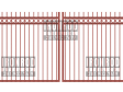 2. Square Double - Extended Pickets - Rings Top