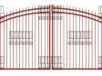 Arched Double Gates - Extended Picket- Standard