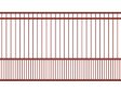 Single Square Gate_ Puppy Pickets_ Flush Top Single Square Gate_ Puppy Pickets_ Flush Top